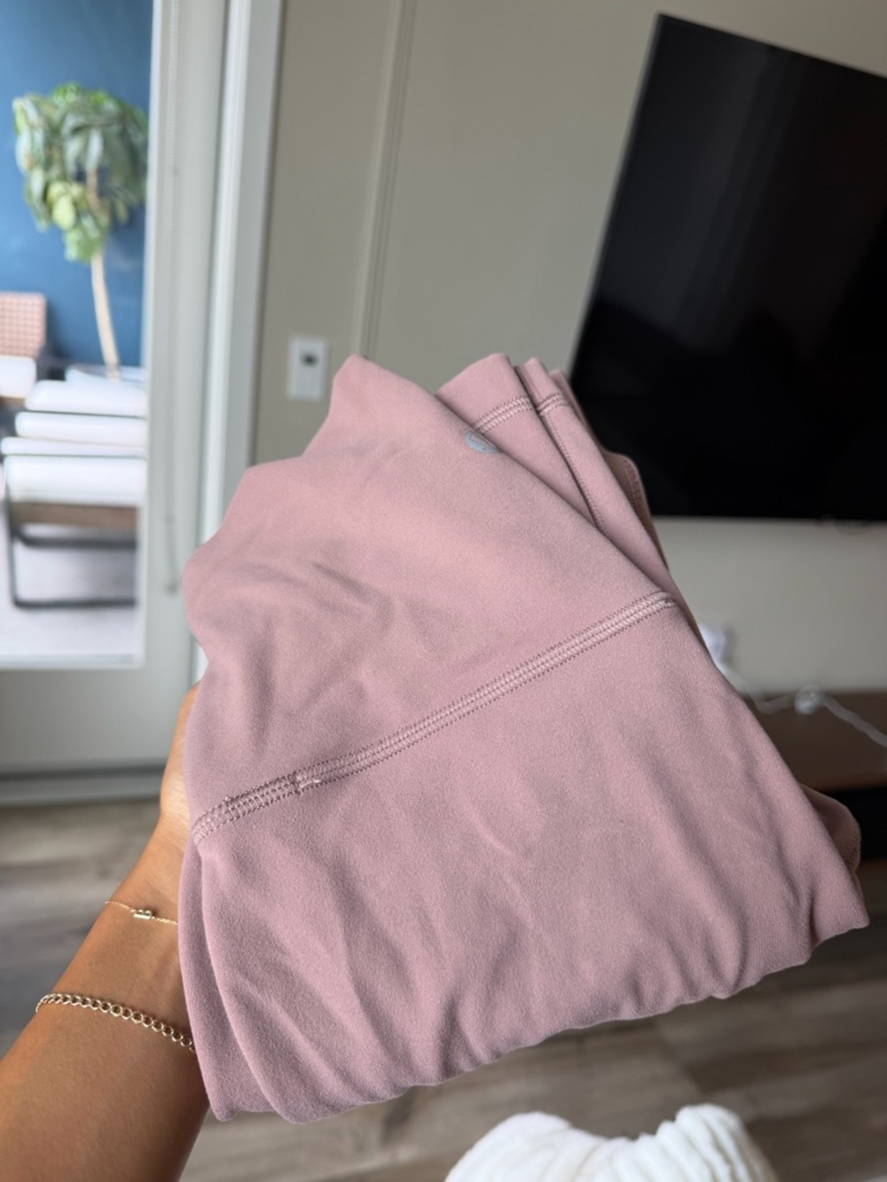 lululemon 25” Pink High-Rise Leggings
